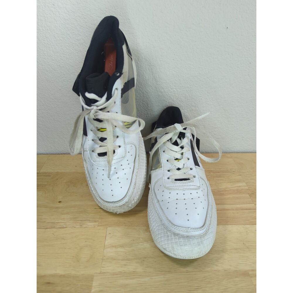 Nike Air Force-type Air Force 1 Type White-Volt-Black-White AT7859-101 Size 8